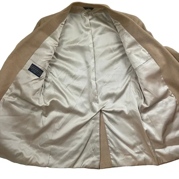 Polo University Club By Ralph Lauren Wool Blazer Coat Made in USA Two Button - Picture 3 of 8